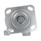 Vestil Polyurethane Swivel With Brake Caster 4 In. Diameter x 2 In. Width 617 lb Light Blue/Gray CST-KB-4X2PUP-SWB - alternate 6